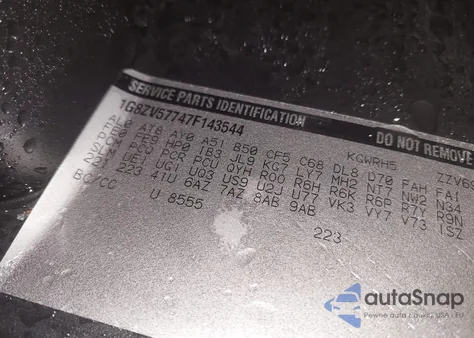 2007 Saturn Aura Xr из США, поврежденный, VIN 1G8ZV57747F143544